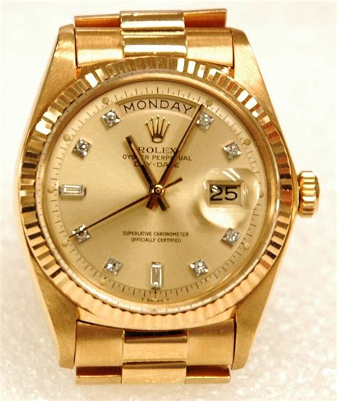 rolex day date weight in grams